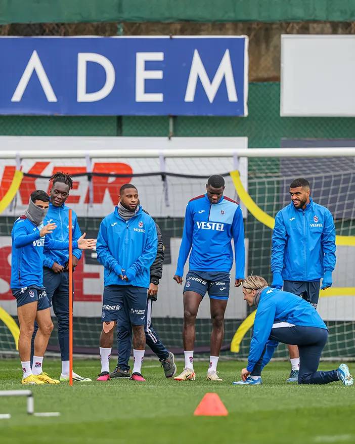 Trabzonspor'da İstanbulspor maçı hazırlıkları - 16.12.2023 15